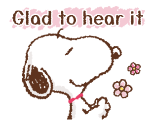 Snoopy คำพูดแสนดีสำหรับทุกคน♪ รูปที่ 8