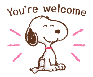 Snoopy คำพูดแสนดีสำหรับทุกคน♪ รูปที่ 11