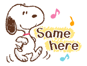Snoopy คำพูดแสนดีสำหรับทุกคน♪ รูปที่ 12