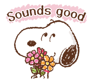 Snoopy คำพูดแสนดีสำหรับทุกคน♪ รูปที่ 16