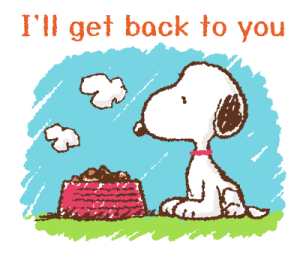 Snoopy คำพูดแสนดีสำหรับทุกคน♪ รูปที่ 19