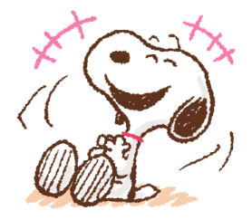 Snoopy คำพูดแสนดีสำหรับทุกคน♪ รูปที่ 21