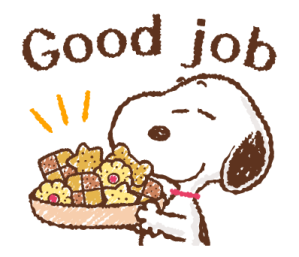 Snoopy คำพูดแสนดีสำหรับทุกคน♪ รูปที่ 33