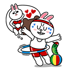 LINE คาแรคเตอร์: ฮอตซัมเมอร์ รูปที่ 34