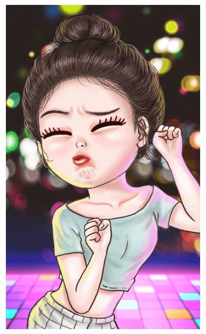 ฮันนี่ ฉ่ำเด้ง : บิ๊กสติกเกอร์ รูปที่ 11