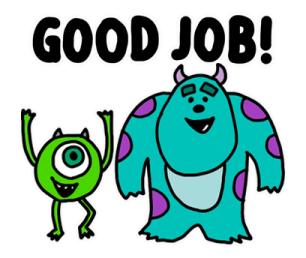 Monsters, Inc. สติกเกอร์คุยงาน รูปที่ 9