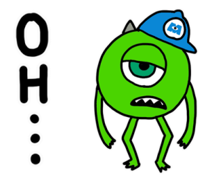 Monsters, Inc. สติกเกอร์คุยงาน รูปที่ 20