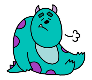 Monsters, Inc. สติกเกอร์คุยงาน รูปที่ 33