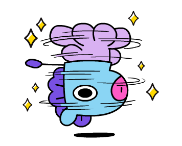 UNIVERSTAR BT21 ดุ๊กดิ๊กไม่พัก รูปที่ 21