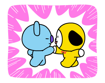 UNIVERSTAR BT21 ดุ๊กดิ๊กไม่พัก รูปที่ 24
