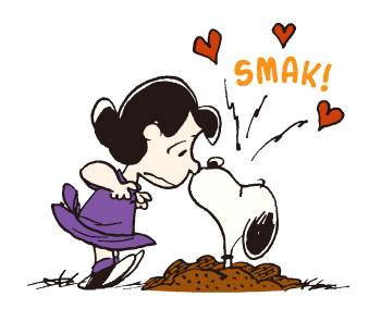 Snoopy สติกเกอร์ดุ๊กดิ๊กไม่พัก รูปที่ 1