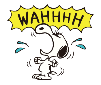 Snoopy สติกเกอร์ดุ๊กดิ๊กไม่พัก รูปที่ 3