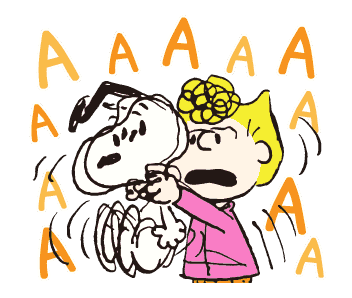 Snoopy สติกเกอร์ดุ๊กดิ๊กไม่พัก รูปที่ 4