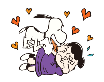 Snoopy สติกเกอร์ดุ๊กดิ๊กไม่พัก รูปที่ 6