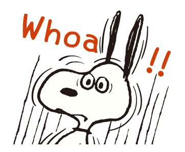 Snoopy สติกเกอร์ดุ๊กดิ๊กไม่พัก รูปที่ 7