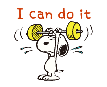 Snoopy สติกเกอร์ดุ๊กดิ๊กไม่พัก รูปที่ 15