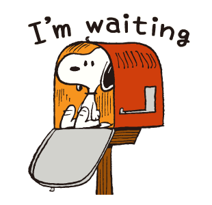 Snoopy สติกเกอร์ดุ๊กดิ๊กไม่พัก รูปที่ 19