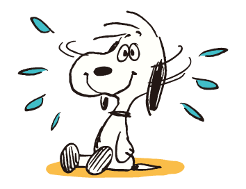 Snoopy สติกเกอร์ดุ๊กดิ๊กไม่พัก รูปที่ 20