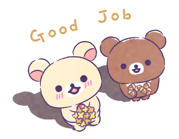 Rilakkuma, Always By Your Side stickers รูปที่ 6