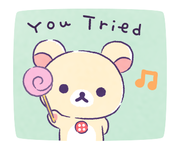 Rilakkuma, Always By Your Side stickers รูปที่ 19