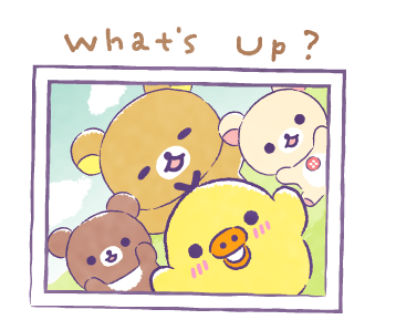 Rilakkuma, Always By Your Side stickers รูปที่ 21