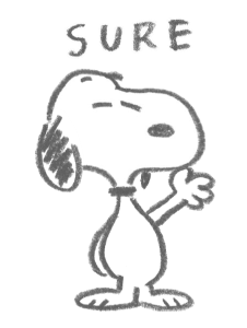 Snoopy สติกเกอร์ดุ๊กดิ๊กลายเส้นน่ารัก รูปที่ 9