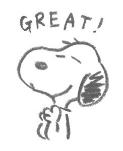 Snoopy สติกเกอร์ดุ๊กดิ๊กลายเส้นน่ารัก รูปที่ 10