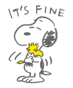 Snoopy สติกเกอร์ดุ๊กดิ๊กลายเส้นน่ารัก รูปที่ 19