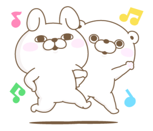 วันสติกเกอร์ 2022: Rabbit and Bear 100% รูปที่ 6