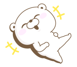 วันสติกเกอร์ 2022: Rabbit and Bear 100% รูปที่ 14