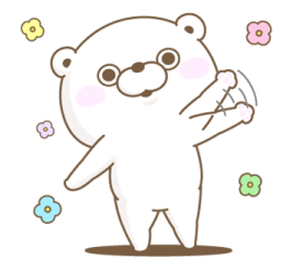 วันสติกเกอร์ 2022: Rabbit and Bear 100% รูปที่ 39