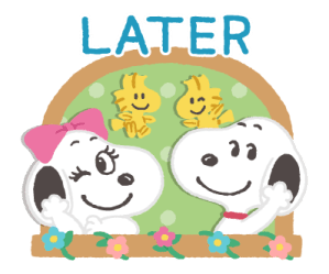 วันสติกเกอร์ 2022: Snoopy รูปที่ 40