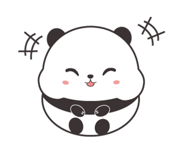 Cute Chubby Panda 2 รูปที่ 1
