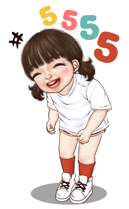 Nami Big sticker (cute girl) รูปที่ 3