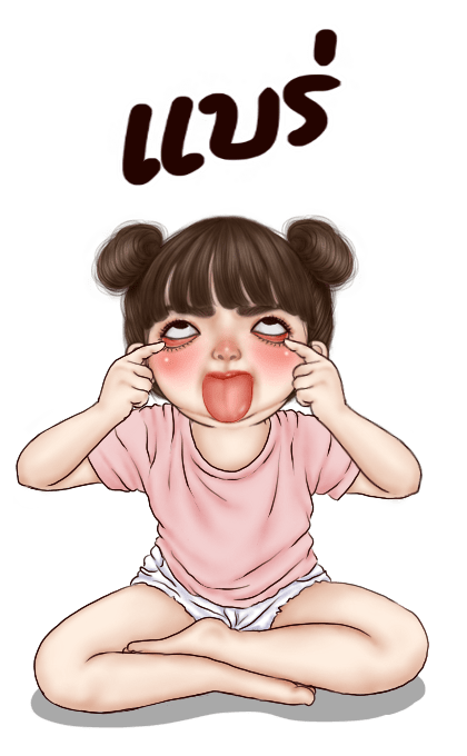 Nami Big sticker (cute girl) รูปที่ 24
