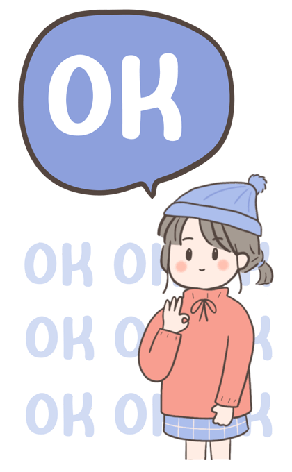 Uma: girl in winter (Big stickers) รูปที่ 10