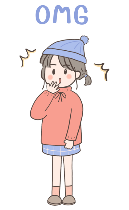 Uma: girl in winter (Big stickers) รูปที่ 21
