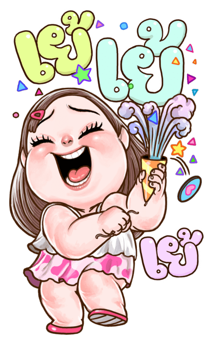 ปุยฝ้าย บิ๊กสติกเกอร์!!! รูปที่ 8