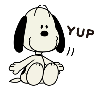 Snoopy สติกเกอร์ดุ๊กดิ๊กย้อนยุค รูปที่ 13