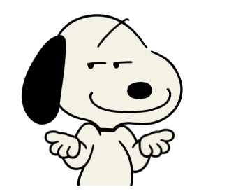 Snoopy สติกเกอร์ดุ๊กดิ๊กย้อนยุค รูปที่ 18