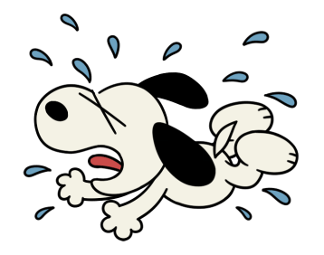 Snoopy สติกเกอร์ดุ๊กดิ๊กย้อนยุค รูปที่ 20