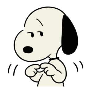 Snoopy สติกเกอร์ดุ๊กดิ๊กย้อนยุค รูปที่ 23