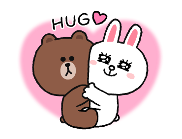 LINE FRIENDS สติกเกอร์คลั่งรัก รูปที่ 1