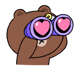 LINE FRIENDS สติกเกอร์คลั่งรัก รูปที่ 21