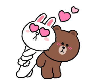 LINE FRIENDS สติกเกอร์คลั่งรัก รูปที่ 23