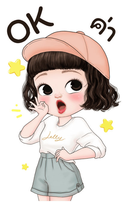 เยลลี่น่ารัก 3 บิ๊กสติกเกอร์ รูปที่ 4