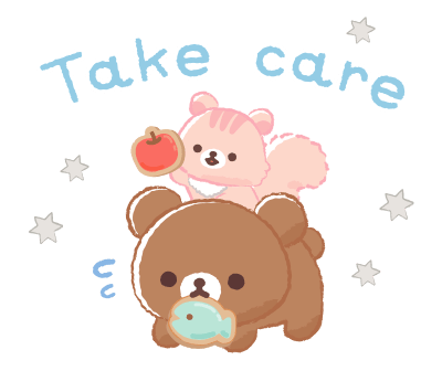 Rilakkuma Happy for you stickers รูปที่ 18