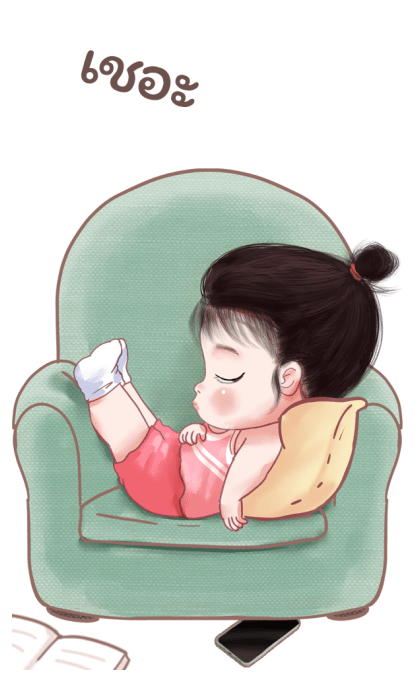 ส้มโอ โซคิ้ว บิ๊กสติกเกอร์ รูปที่ 6