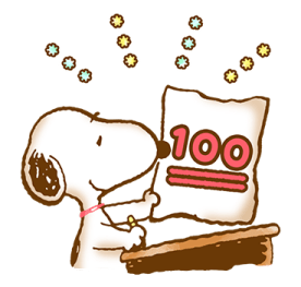 คนรับดีใจแน่นอน♡ Snoopy สติกเกอร์ใส่ใจ♡ รูปที่ 1