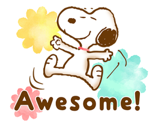 คนรับดีใจแน่นอน♡ Snoopy สติกเกอร์ใส่ใจ♡ รูปที่ 2
